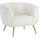 Amara Abbington Navy Lounge Chair